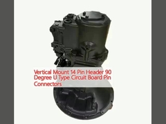 Βιόμετρος επένδυσης 14 Pin Header 90 βαθμούς U τύπου πίνακα κυκλωμάτων Pin Connectors